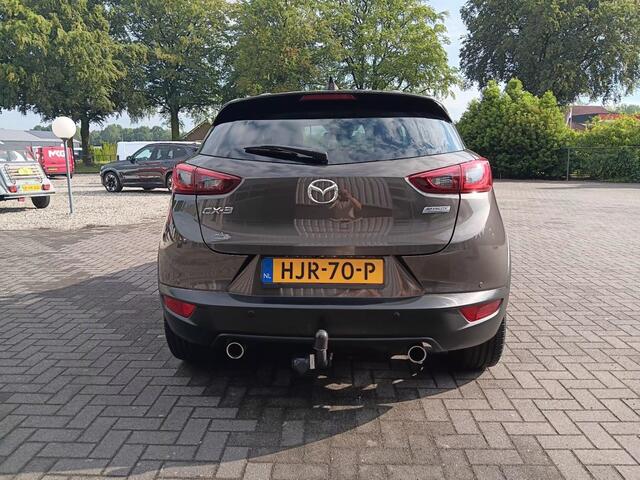 Mazda CX-3 SkyActiv-G 120PK. GTM navi clima/cruise leder trekhaak.Autom AUR Camera PDC