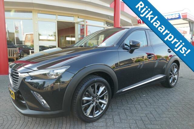 Mazda CX-3 2.0 SAG 120 GT-LUXURY CAMERA/STOELVERW/TREKHAAK/LEDER/HUD