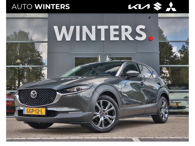 Mazda CX-30 2.0 e-SkyActiv-X M Hybrid Luxury Automaat | Schuifdak | Trekhaak | Stoelverwarming | Navigatie | Camera | Bose Soundsysteem |