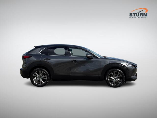 Mazda CX-30 2.0 e-SkyActiv-X M Hybrid Luxury | Stuur- + Stoelverwarming | Head-Up Display | 360° Camera | Leder | Geheugenstoel | Apple Carplay/Android Auto | Rijklaarprijs!