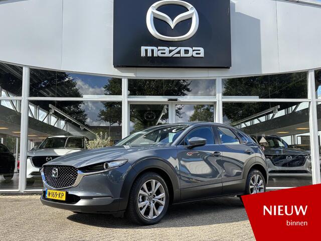 Mazda CX-30 2.0 e-SkyActiv-X M Hybrid Comfort NL-Auto, 1e Eig., Dealer Ond., 186 PK, Trekhaak Afn., Navigatie, Apple Carplay /Android Auto, Head-Up Display, A. Rij-Camera, Add. Cruise Controle.
