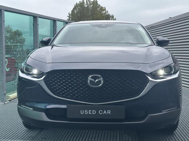 Mazda CX-30 2.0 e-SkyActiv-X M Hybrid Luxury / Afneembare Trekhaak / Open dak / Elek. verstelbare bestuurdersstoel / Stoel + stuurverwarming / Head-up display / Leder / Carplay, Android Auto / Bose audio / Volledig dealer onderhouden /