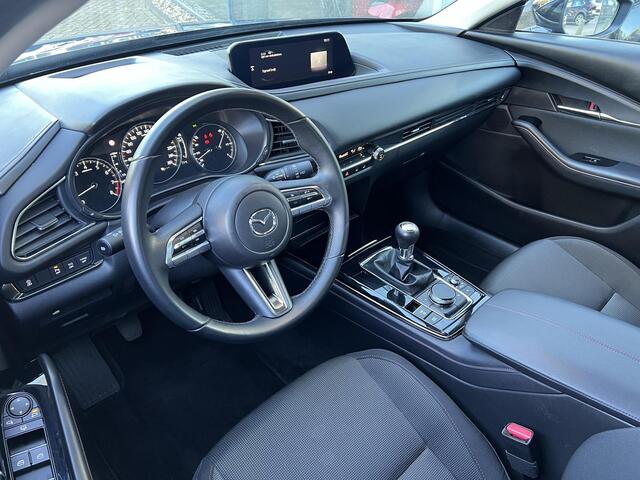 Mazda CX-30 2.0 e-SkyActiv-X M Hybrid Homura | STOELVERWARMING | DODEHOEKDETECTIE | ACHTERUITRIJCAMERA | PARKEERSENSOREN V+A | NAVIGATIE | ELEKTR. ACHTERKLEP |