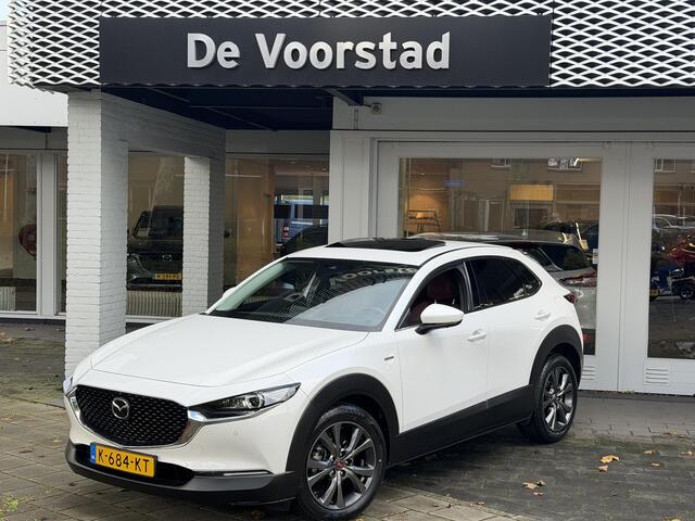 Mazda CX-30 2.0 SkyActiv-X 100th Anniversary Automaat | trekhaak | open dak | 360 camera | Bose audio Ned. auto | Dealer onderhouden