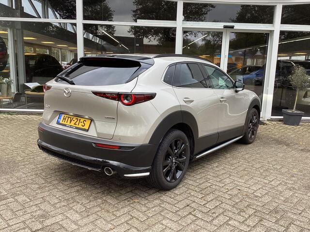 Mazda CX-30 2.0 e-SkyActiv-X M Hybrid Homura 186 PK motor / Aeropakket / Roofrails / Dorpelbeschermers/ Sportpakket/ Navigatie/ Apple Carplay/ Android Auto/ Automaat