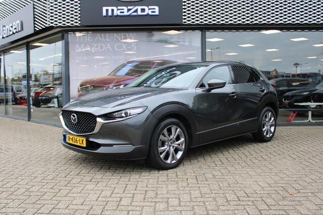 Mazda CX-30 2.0 e-SkyActiv-G M Hybrid Comfort , Automaat, Navi, 360 Camera, Clima, Adap.Cruise, Bose, Stoel/Stuurverwarming, LMV 18 Inch, Apple Carplay, Android Auto, PDC, LKA, BSM