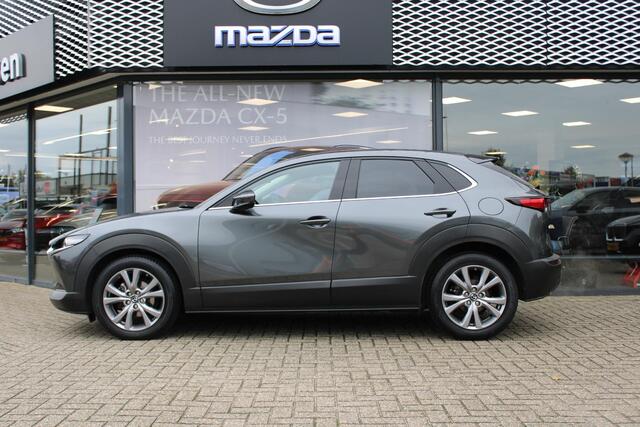 Mazda CX-30 2.0 e-SkyActiv-G M Hybrid Comfort , Automaat, Navi, 360 Camera, Clima, Adap.Cruise, Bose, Stoel/Stuurverwarming, LMV 18 Inch, Apple Carplay, Android Auto, PDC, LKA, BSM
