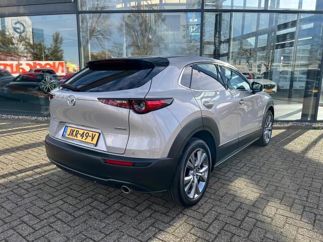 Mazda CX-30 2.5 e-SkyActiv-G M Hybrid Takumi | AUTOMAAT |LEDER | Bose AUDIO | 360 CAMERA | EL.A.KLEP | Bijna NIEUWE AUTO | ¤ 8.500,- voordeel!!!
