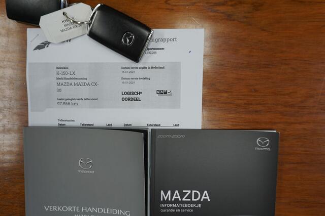 Mazda CX-30 2.0 e-SkyActiv-X M Hybrid186PK Luxury/Dak/Leer/Dak /Trekhaak/Bose/