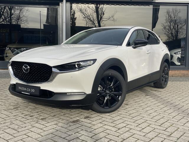 Mazda CX-30 2.0 e-SkyActiv-X M Hybrid 187 PK AUTOMAAT Homura NAVI | CLIMATE CONTROL 18 INCH LMV, ACHTERUITRIJCAMERA | PARKEERSENSOREN V+A