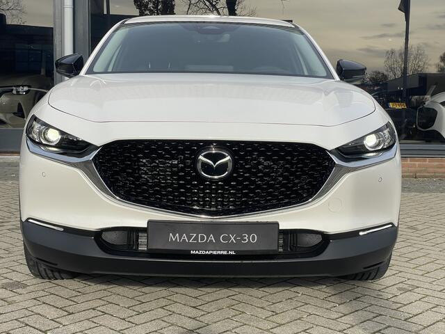 Mazda CX-30 2.0 e-SkyActiv-X M Hybrid 187 PK AUTOMAAT Homura NAVI | CLIMATE CONTROL 18 INCH LMV, ACHTERUITRIJCAMERA | PARKEERSENSOREN V+A