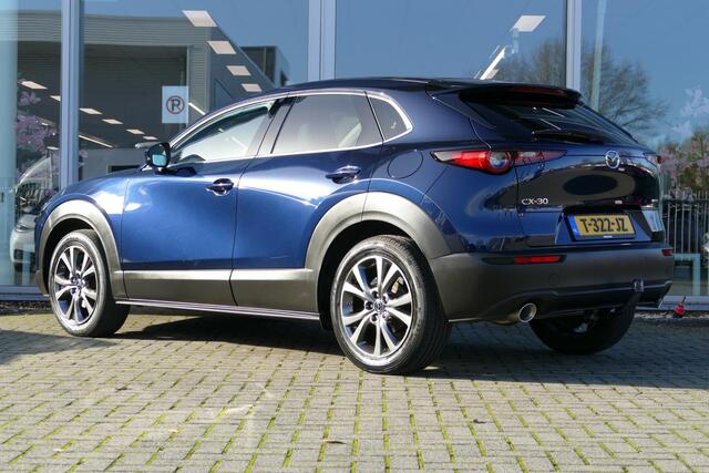 Mazda CX-30 2.0 e-SkyActiv-X M Hybrid Luxury | Trekhaak | Camera | Stuurverwarming | Rijklaarprijs