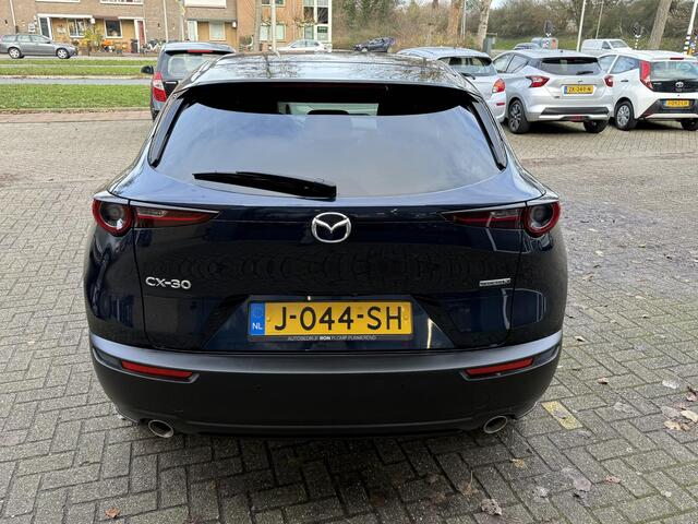 Mazda CX-30 2.0 e-SkyActiv-X M Hybrid Luxury Automaat / Airco clima/ Navigatie/ Cruise/ Apple carplay/ PDC/ Camera/ LED/ Lederen bekl.