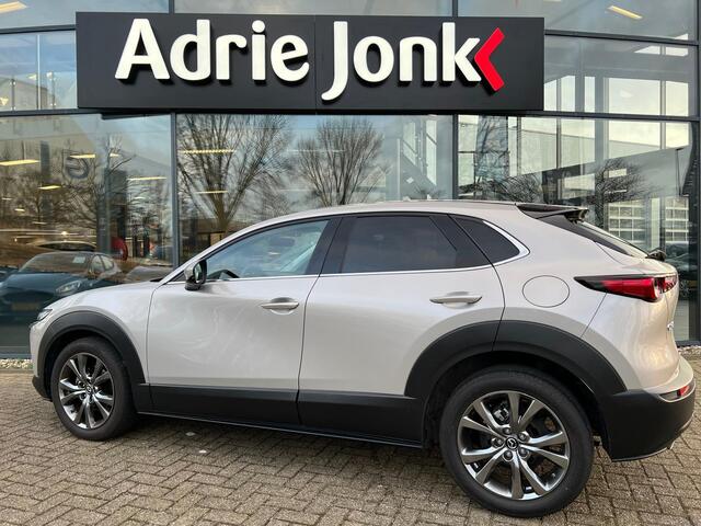 Mazda CX-30 2.0 e-SkyActiv-X M Hybrid Luxury AUTOMAAT | LEDER | Bose AUDIO | EL.A. KLEP | CAMERA | STOEL- en STUUR VERWARMING | APPLE CARPLAY | HEAD-UP DISPLAY | NED. AUTO | GARANTIE t/m 01-2029 |
