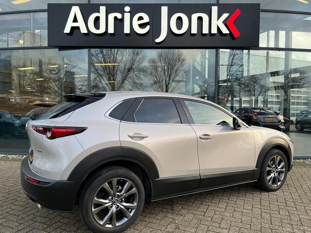 Mazda CX-30 2.0 e-SkyActiv-X M Hybrid Luxury AUTOMAAT | LEDER | Bose AUDIO | EL.A. KLEP | CAMERA | STOEL- en STUUR VERWARMING | APPLE CARPLAY | HEAD-UP DISPLAY | NED. AUTO | GARANTIE t/m 01-2029 |