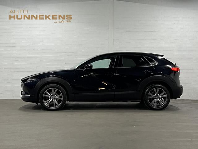 Mazda CX-30 2.0 e-SkyActiv-X M Hybrid AWD Luxury Trekhaak | Adapt. cruise | Stoel-/stuurverwarming | Carplay | 360 camera | Leder