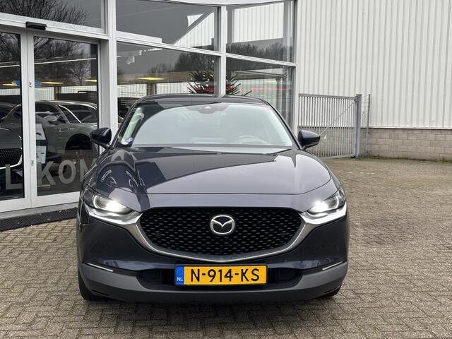 Mazda CX-30 2.0 e-SkyActiv-X M Hybrid Luxury NL-Auto, Dealer Ondh. 1e Eig., Automaat, Trekhaak, Leer, Navigatie, Apple Carplay/ Android Auto, Bose, Stoel verw, Elect. A-klep
