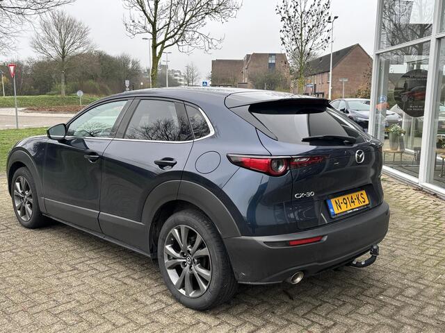 Mazda CX-30 2.0 e-SkyActiv-X M Hybrid Luxury NL-Auto, Dealer Ondh. 1e Eig., Automaat, Trekhaak, Leer, Navigatie, Apple Carplay/ Android Auto, Bose, Stoel verw, Elect. A-klep