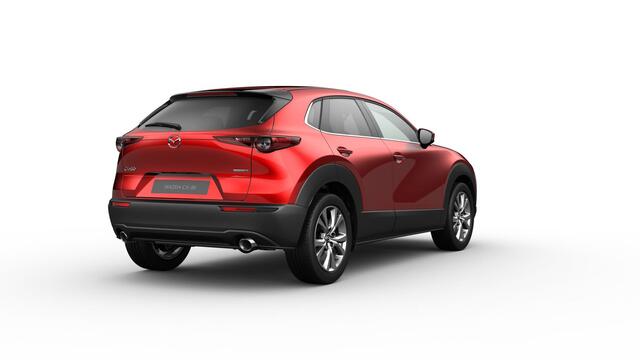 Mazda CX-30 2.5 e-SkyActiv-G M AUTOMAAT Hybrid Exc-l Bns Edition NAVI | CAMERA RONDOM | WINTERPAKKET 43.740,- -3000 inruilvoordeel 18 INCH LMV | APPLE CARPLAY | WINTERPAKKET
