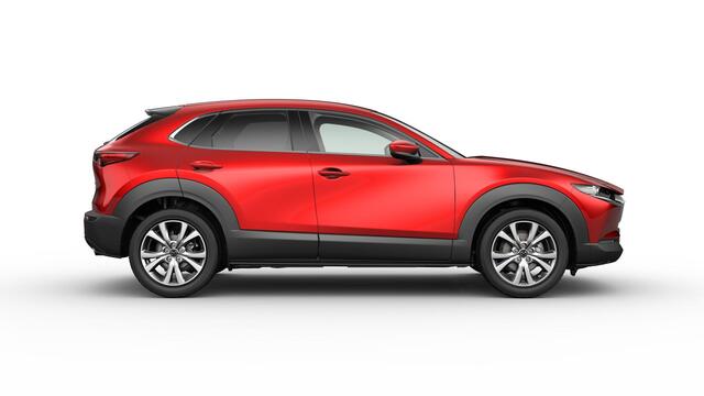 Mazda CX-30 2.5 e-SkyActiv-G M AUTOMAAT Hybrid Exc-l Bns Edition NAVI | CAMERA RONDOM | WINTERPAKKET 43.740,- -3000 inruilvoordeel 18 INCH LMV | APPLE CARPLAY | WINTERPAKKET