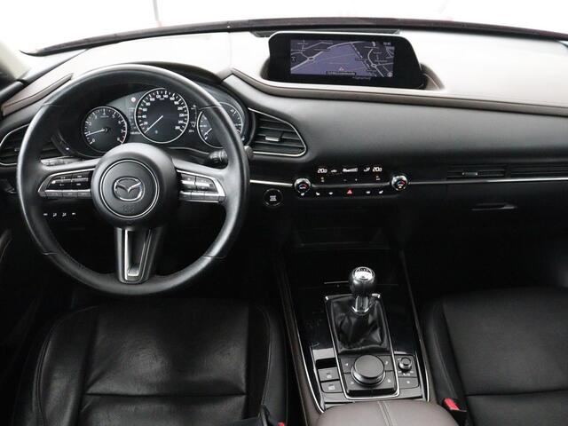 Mazda CX-30 2.0 e-SkyActiv-X M Hybrid Luxury | Stoelverwarming | Head-Up | Leder | Bose Surround | Camera | Carplay | Keyless | Navigatie | Full LED | Stuurverwarming | Climate control