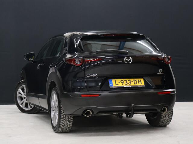 Mazda CX-30 2.0 e-SkyActiv-X M Hybrid Comfort [TREKHAAK AFNEEMBAAR, MEMORY SEATS, BOSE SOUND, HEAD-UP, STUURVERWARMING, CAMERA, ADAPTIVE CRUISE, VOL LEDER, STOELVERWARMING, BLUETOOTH, CLIMATE, NIEUWSTAAT]