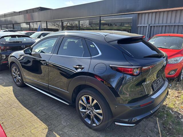 Mazda CX-30 2.0 e-SkyActiv-X186 M Hybrid Luxury , Automaat, Aero Pakket, I-Activesense Pakket, Leder, 360 Camera, LMV 18 Inch, Bose, Adap.Cruise