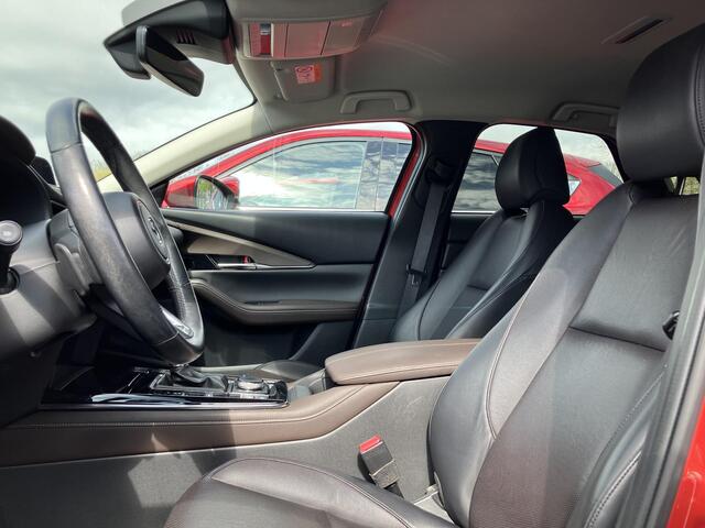 Mazda CX-30 2.0 e-SkyActiv-X 180 M Hybrid Luxury , Automaat, i-Activesense Pack, Leder, Stuur/Stoelverwarming, Bose, Adap.Cruise, 360 Camera, Apple Carplay, Android Auto, LMV 18 Inch, HUD, PDC, LKA, BSM