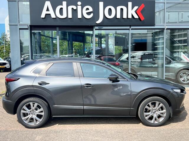 Mazda CX-30 2.0 e-SkyActiv-X M Hybrid Comfort AUTOMAAT | TREKHAAK | A.CAMERA | APPLE CARPLAY/ANDROID AUTO | EL. A. KLEP | STUUR- EN STOELVERWARMING | NED.AUTO |