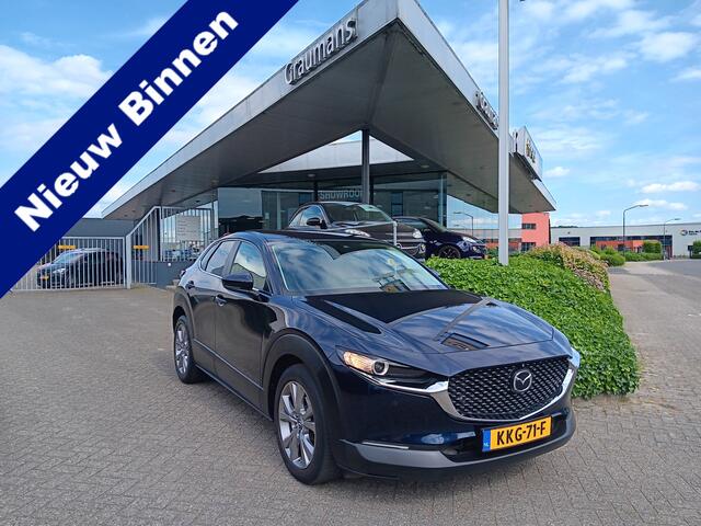 Mazda CX-30 2.0 SkyActiv-G M Hybrid Luxury AUTOMAAT, Leder, Navi, Clima, Head-up, etc. incl. 12 MND BOVAGGARANTIE