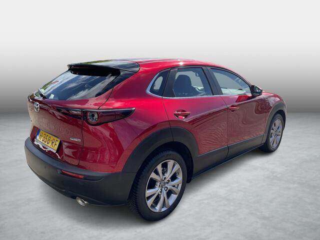 Mazda CX-30 2.0 e-SkyActiv-X M Hybrid Comfort Leder, Camera, All Season, Adap.Cruise, Stoel/Stuurverwarming, Clima, Navi, Apple Carplay, Android Auto, LMV 18 Inch, PDC, LKA,