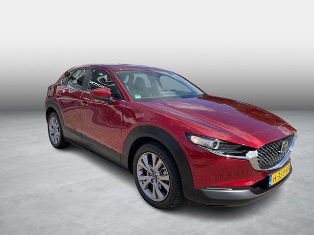 Mazda CX-30 2.0 e-SkyActiv-X M Hybrid Comfort Leder, Camera, All Season, Adap.Cruise, Stoel/Stuurverwarming, Clima, Navi, Apple Carplay, Android Auto, LMV 18 Inch, PDC, LKA,