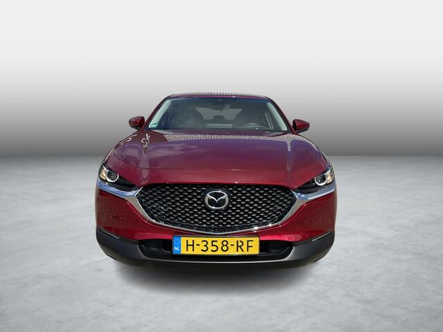 Mazda CX-30 2.0 e-SkyActiv-X M Hybrid Comfort Leder, Camera, All Season, Adap.Cruise, Stoel/Stuurverwarming, Clima, Navi, Apple Carplay, Android Auto, LMV 18 Inch, PDC, LKA,
