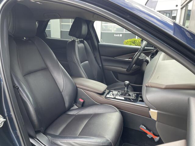 Mazda CX-30 2.0 e-SkyActiv-X M Hybrid Luxury | Trekhaak | Leder | Navi | Achteruitrijcamera |