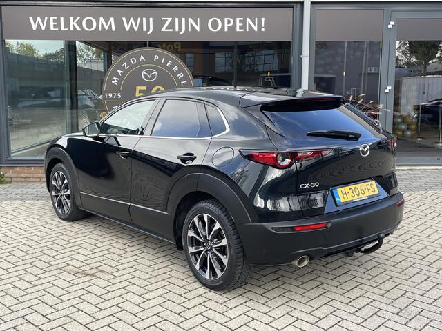 Mazda CX-30 2.0 e-SkyActiv-X 180 M Hybrid | AUTOMAAT Luxury NAVI | ACHTERUITRIJCAMERA | | LEDER | BOSE | CLIMA | 18 INCH LMV | APPLE CARPLAY | TREKHAAK