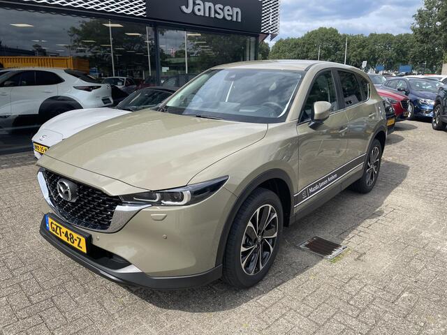 Mazda CX-5 2.0 e-SkyActiv-G M Hybrid 165 Advantage , Demovoordeel ¤ 5.000,- Automaat, Navi, Cruise, Clima, Apple Carplay, 360 Camera, PDC, HUD, Stoelverwarming, 19" LMV, Elek.Achterklep
