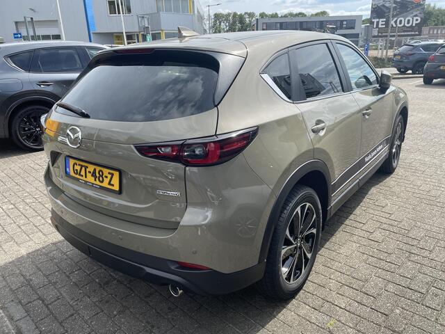 Mazda CX-5 2.0 e-SkyActiv-G M Hybrid 165 Advantage , Demovoordeel ¤ 5.000,- Automaat, Navi, Cruise, Clima, Apple Carplay, 360 Camera, PDC, HUD, Stoelverwarming, 19" LMV, Elek.Achterklep