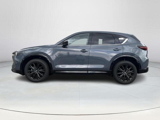 Mazda CX-5 2.0 e-SkyActiv-G M Hybrid 165 Homura | ¤ 5.555,- korting | Elektrische stoelen met geheugenstand | Stoelkoeling en Verwarming | Stuurverwarming | 360 Camera | Bose | Adaptieve cruise control | Head-up Display |
