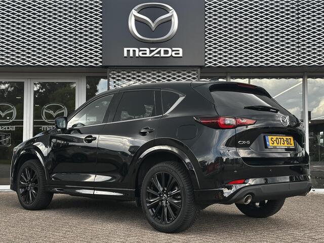 Mazda CX-5 2.0 SkyActiv-G 165 Homura Limited | AUTOMAAT | 360 CAMERA | APPLE/ANDROID CARPLAY | LICHT EN REGEN SENSOREN |