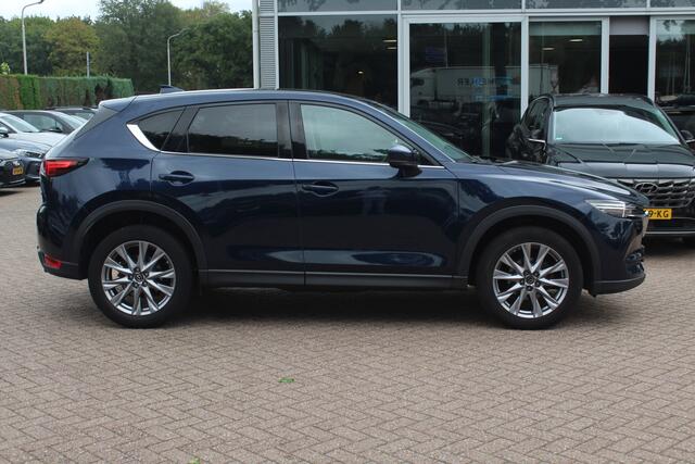Mazda CX-5 2.0 SkyActiv-G 165 Luxury / Trekhaak / 360Camera / Head-up / Leder / Keyless / 19'' / Navigatie / Bose / Dodehoek / Stuur+Stoelverwarming / Adaptief Cruise Control