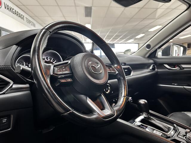 Mazda CX-5 2.0 SkyActiv-G 165 Business Comfort/ Automaat!/ Trekhaak/ 17'' LMV/ BOSE/ LED Koplampen/ Stoel + Stuurverw./ Keyless/ Lane-Assist./ Apple + Andorid/ LEDER/ PDC V+A/ Elek. Stoelen/ DAB+/ Grootlicht Assist.
