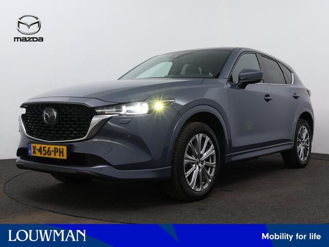Mazda CX-5 2.0 e-SkyActiv-G M Hybrid 165 Takumi | Trekhaak | Voorstoelen verwarmd | Elektrisch verstelbare bestuurdersstoel met geheugen |