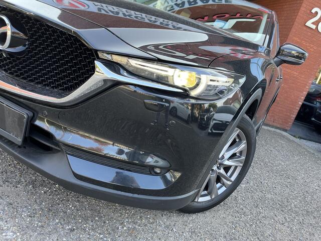 Mazda CX-5 2.0 SkyActiv-G 165 Luxury // FULL LED // 360 CAMERA+SENSOREN // HUD DISPLAY // DODEHOEK // NAVI // STUUR+STOELVERWARMING // ELEK. ACHTERKLEP //