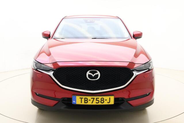 Mazda CX-5 2.0 SkyActiv-G 165 Skylease GT | 2.000 kg trekgewicht! | Lederen bekleding | Camera | Stoelverwarming | Verwarmd stuurwiel | BOSE Audio | Afneembare trekhaak | Keyless Entry & Start | Full LED | Navigatie