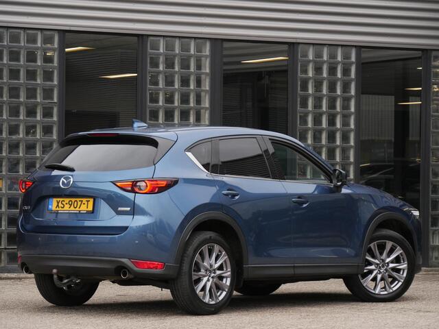 Mazda CX-5 2.0 LUXURY/ LEER/ 360°CAMERA/ ELEKT. KLEP/ HEAD-UP/ AFN. TREKHAAK/ ADAPTIVE CRUISE