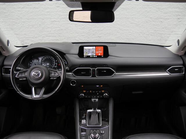 Mazda CX-5 2.0 LUXURY/ LEER/ 360°CAMERA/ ELEKT. KLEP/ HEAD-UP/ AFN. TREKHAAK/ ADAPTIVE CRUISE