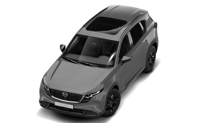 Mazda CX-5 Homura - Zwart lederen interieur & Panoramic Pack | 19-inch lichtmetalen velgen, Black | Alarmsysteem | Automatisch dimmende binnenspiegel met randloos design