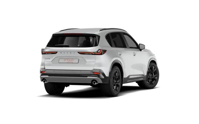 Mazda CX-5 Homura - Zwart lederen interieur | 19-inch lichtmetalen velgen, Black | Alarmsysteem | Automatisch dimmende binnenspiegel met randloos design
