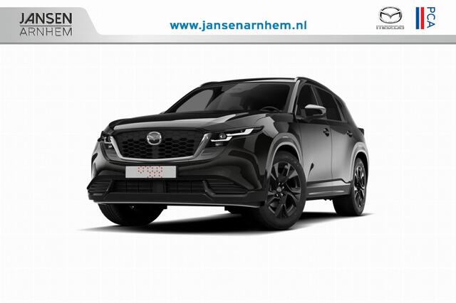 Mazda CX-5 Homura - Tan lederen interieur | 19-inch lichtmetalen velgen, Black | Alarmsysteem | Automatisch dimmende binnenspiegel met randloos design