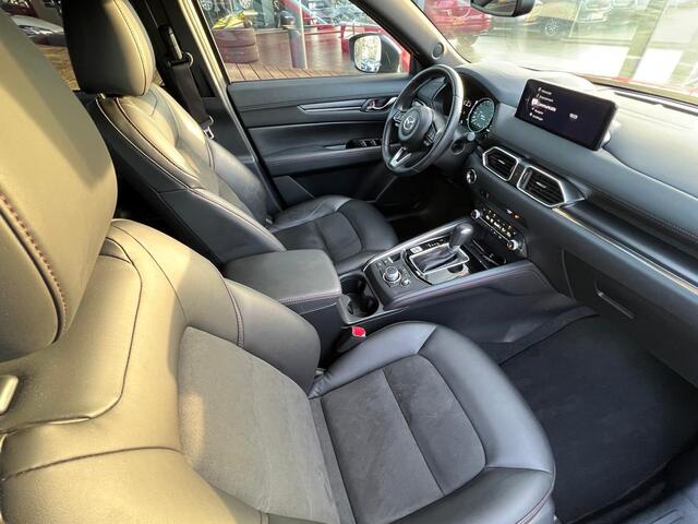 Mazda CX-5 2.0 SkyActiv-G 165 Homura Limited | AUTOMAAT | NED AUTO | 1E EIGENAAR | TREKHAAK | 360 CAMERA | APPLE & ANDROID AUTO | STUUR + STOELVERWARMING | ALL SEASON BANDEN |